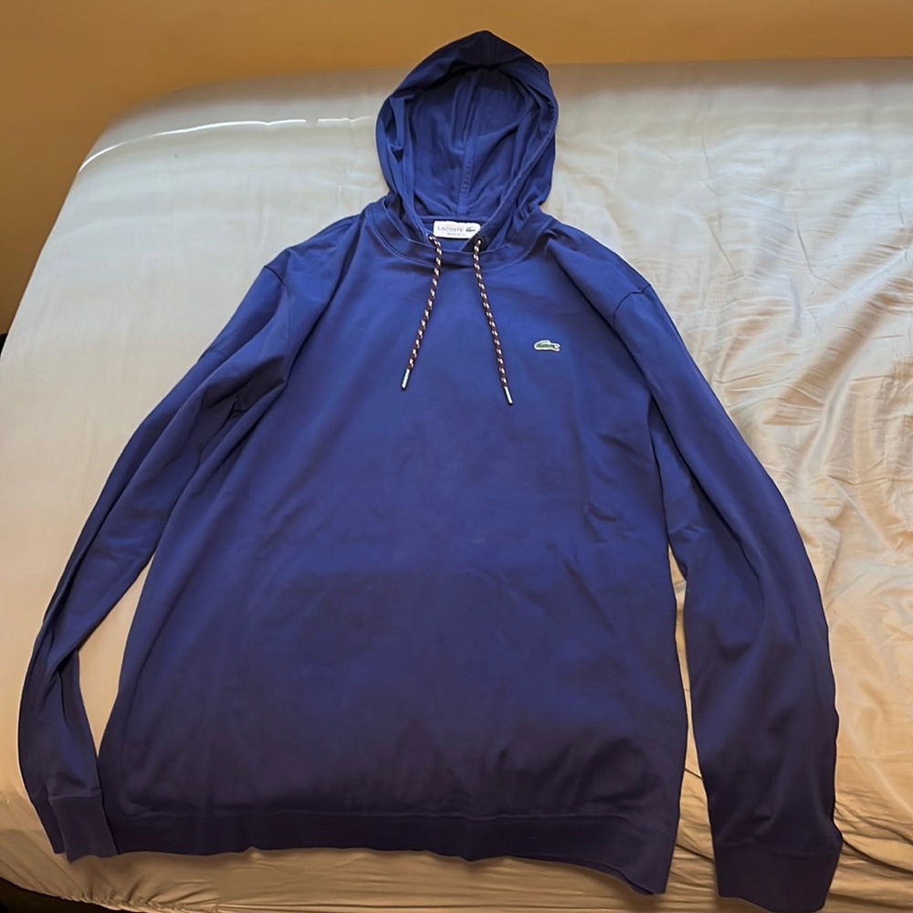 Lacoste Hooded Long Sleeve Pullover